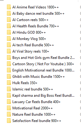 17,000+ Viral AI Reels Mega Bundle | All-in-One Content Pack | Instant Download – AmyWorld