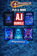 AmyWorld Ultimate AI Business Growth Bundle – ChatGPT, AI Art & Video Courses | Digital Download | Instant Access