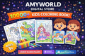 10000+ Kids Coloring Pages Bundle | Printable Coloring Book for Kids | Fun Learning Activities | Ages 3+ | Instant Download