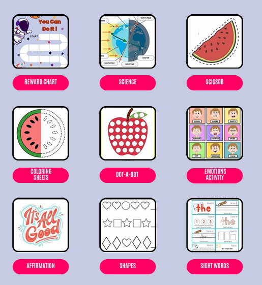 22,000+ Kids Printable Worksheets 📚 | All-in-One Learning Bundle | Instant Access | AmyWorld
